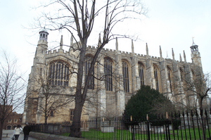 Eton College Chapel in Windsor, Berkshire