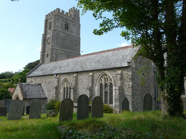 Church of St George in Georgeham, Devon