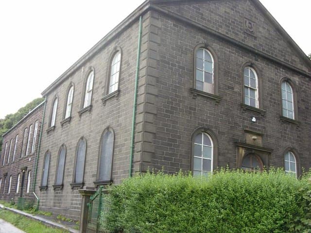 Wainsgate Baptist Church in Hebden Bridge, West Yorkshire