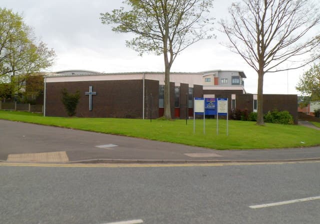 Good Shepherd with St John Parish Church in West Bromwich, West Midlands