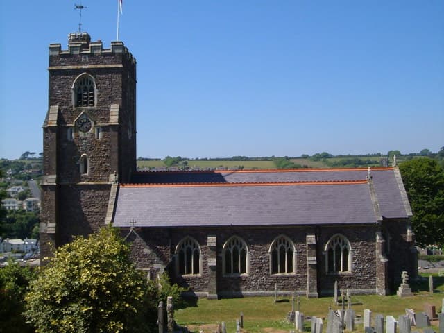 Church of St Peter, Noss Mayo in Plymouth, Devon