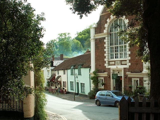 Chapel House Fronting St George's Street George Deakin's Studio in Carhampton, Somerset
