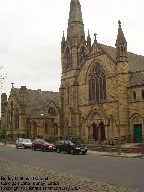 Burley Methodist Church in Leeds, West Yorkshire