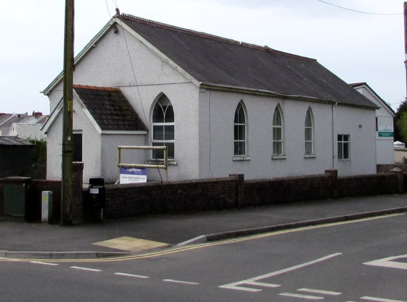Ebenezer Chapel in Ammanford, Carmarthenshire