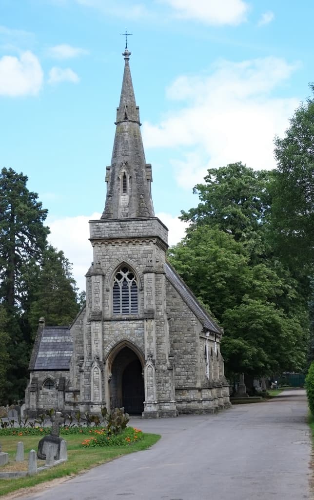 Eastern (Anglican) Cemetery Chapel At Lavender Hill Gardens Of Remembrance in Enfield, Greater London