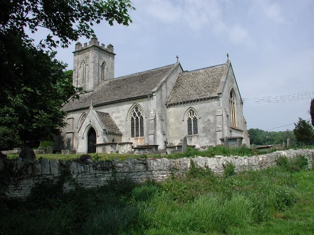 Church of St John the Baptist in Harescombe, Gloucestershire