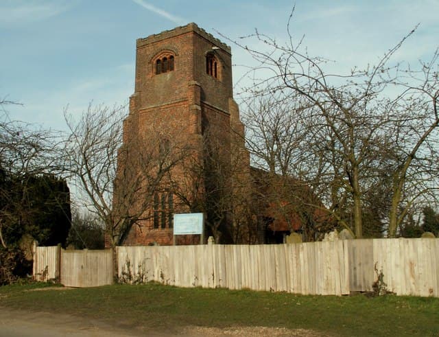 Church of St Nicholas in Tolleshunt Knights, Essex
