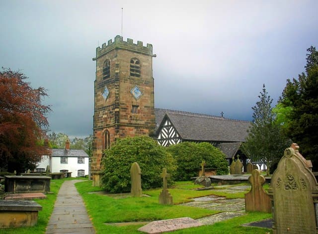 St Oswald's Church, Lower Peover in Nether Peover, Cheshire