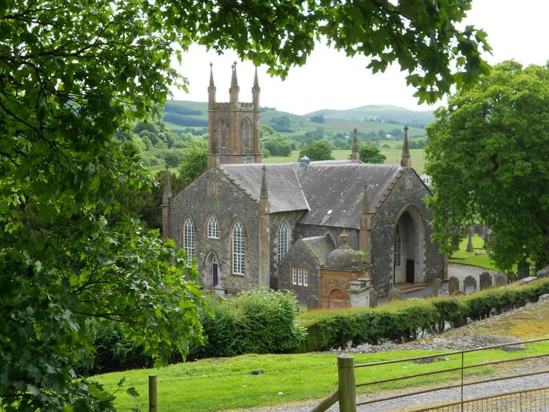 Kirkland, Glencairn Parish Church in Thornhill, Dumfries and Galloway