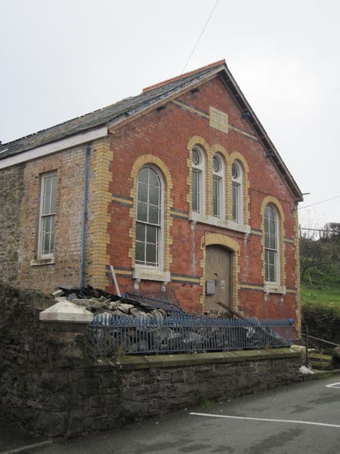 Seion Welsh Baptist Church in Llanrhaeadr-ym-Mochnant, Powys