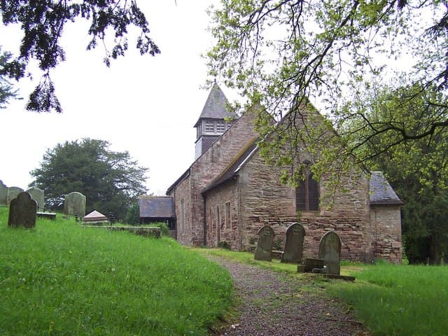 Church of St Michael and All Angels in Llantilio Crossenny, Monmouthshire