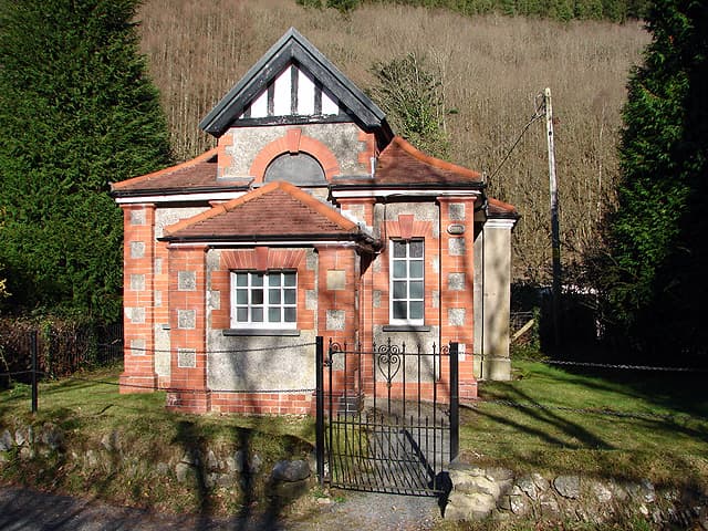 Llwyn-y-Groes Chapel in Ystrad Meurig, Ceredigion