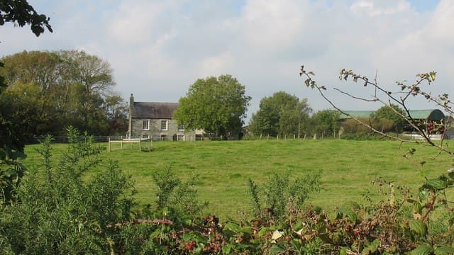 St Llibio's Church in Bodedern, Gwynedd