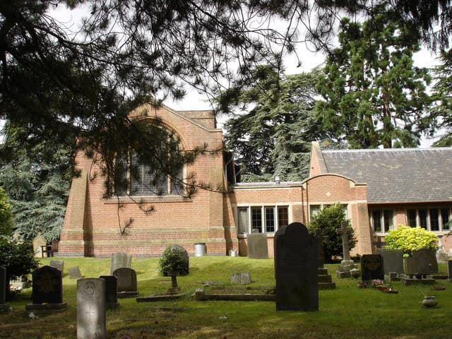 The Church of the Holy Rood in Nottingham, Nottinghamshire