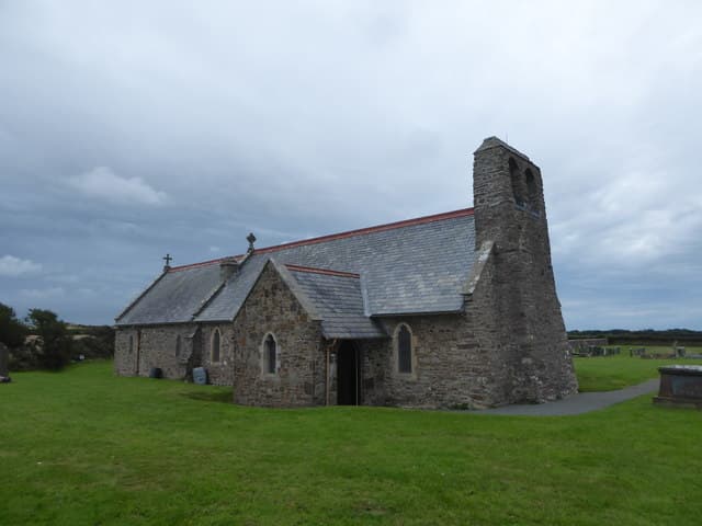 St Mary's Church in Haverfordwest, Pembrokeshire