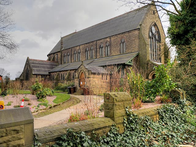 St Peter's Church in Bury, Greater Manchester