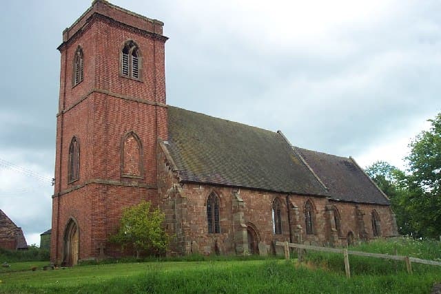 Church of St Peter in Norbury, Staffordshire