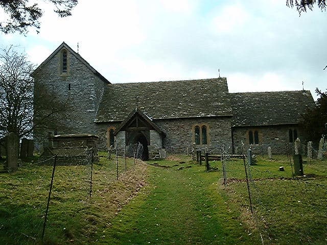 Church Of St Michael in Gladestry, Herefordshire