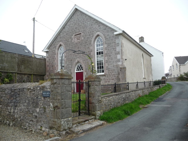 Bryn Sion Calvinistic Methodist Chapel in St Brides Major, Bridgend