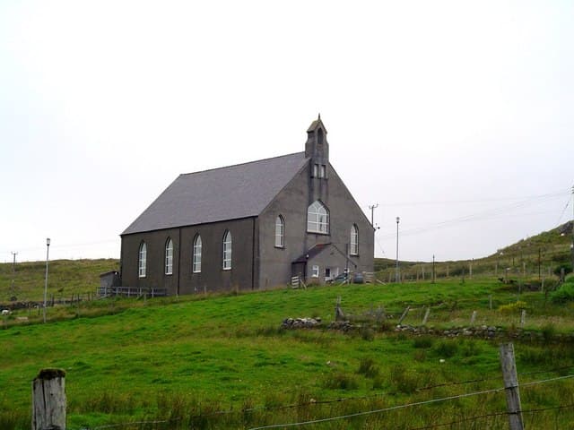 Park Free Church, Grabhir, Lewis in Outer Hebrides, Na h-Eileanan Siar