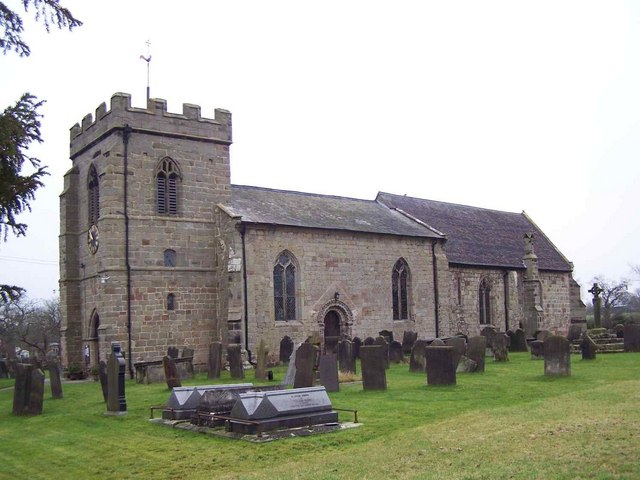 Church of St John the Baptist in Stowe-by-Chartley, Staffordshire