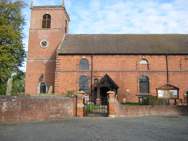 Church of Saint Margaret in Moreton Say, Shropshire