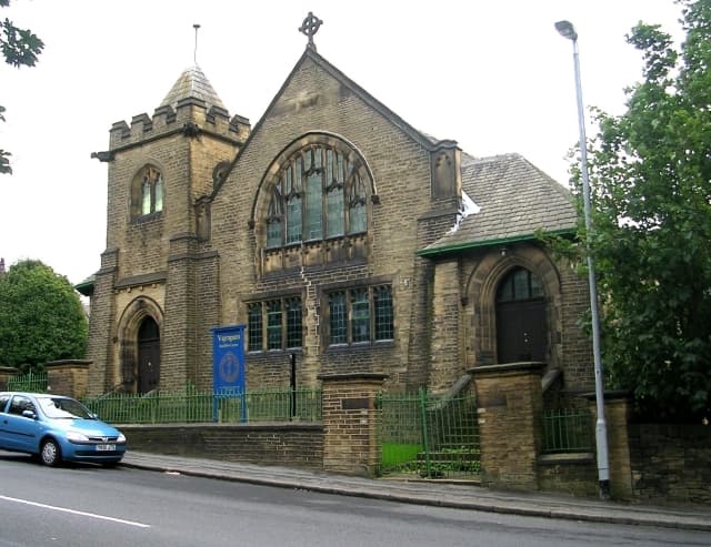 Birkby Baptist Church in Huddersfield, West Yorkshire