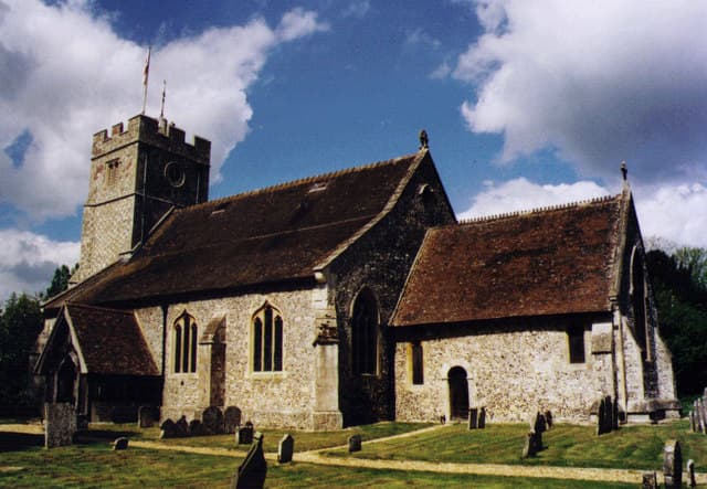 Church of St Nicholas in Longparish, Hampshire