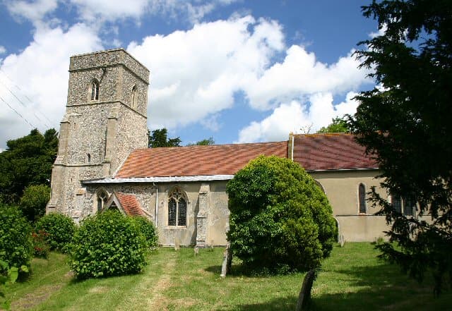 Church of St Mary in Lidgate, Suffolk