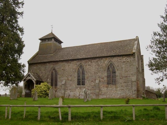 Church of St George in Brinsop and Wormsley, Herefordshire
