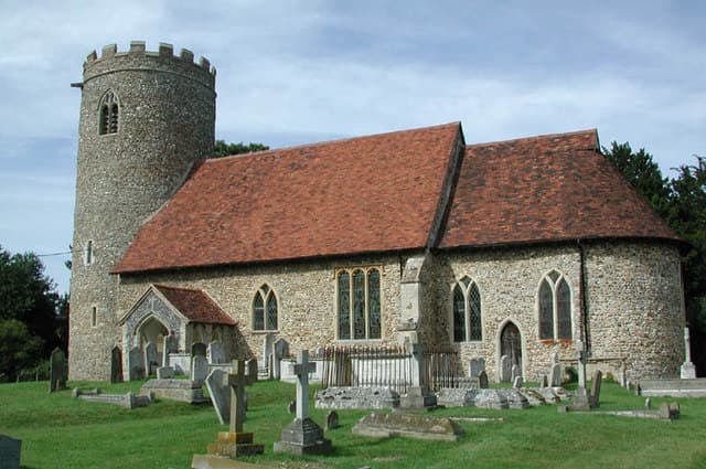 Church of St Gregory and St George in Pentlow, Suffolk