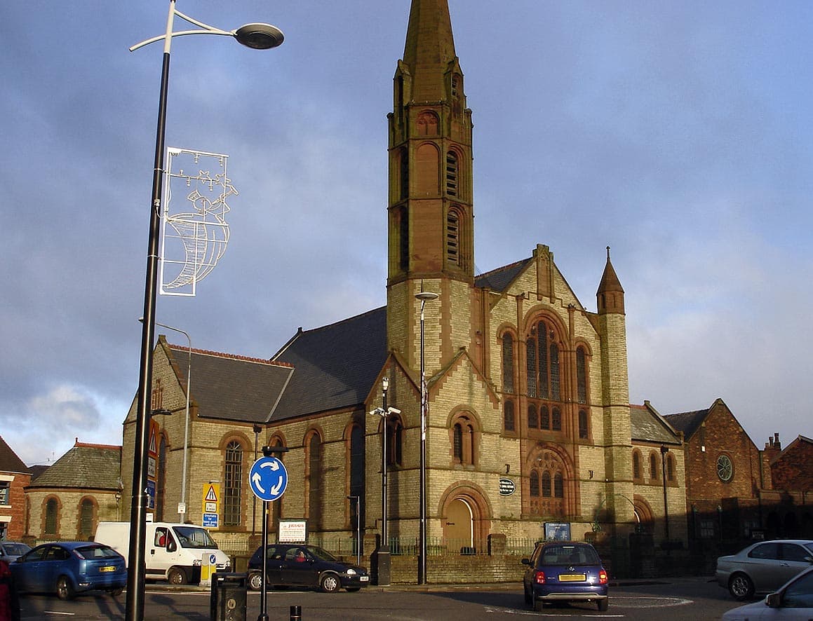 St John's Methodist Church in Wigan, Greater Manchester