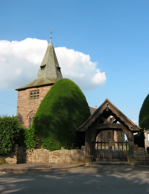 St Wenefrede's Church, Bickley in Bickley, Cheshire