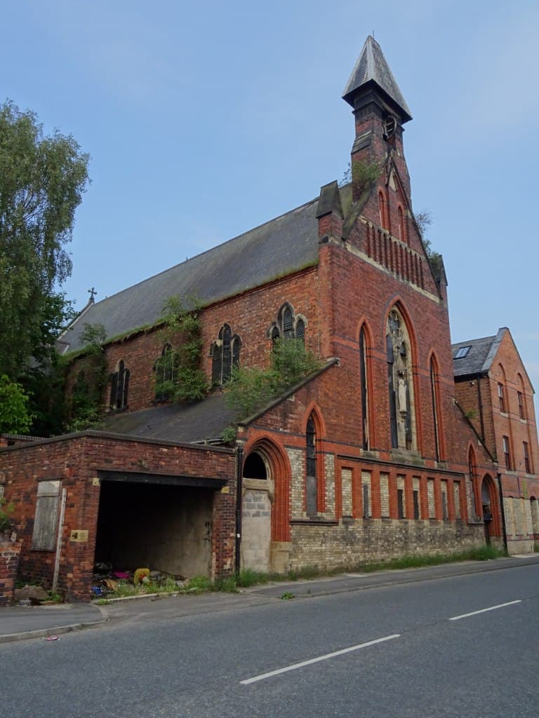 Church of St Joseph with Number 11 (Attached Presbytery) in Wigan, Greater Manchester