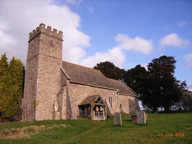 Church of St Andrew in Bridge Sollers, Herefordshire