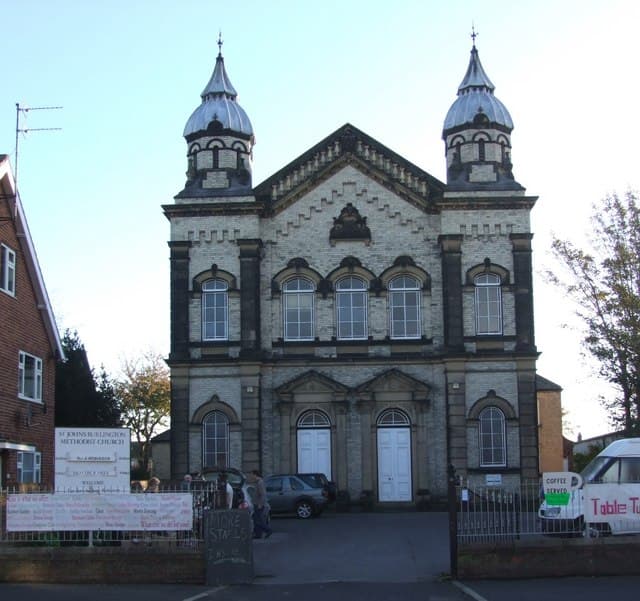 St John's Burlington Methodist Church in Bridlington, East Riding of Yorkshire