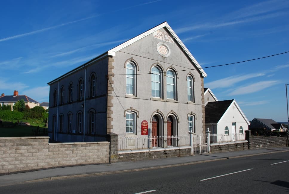 Bethania Welsh Independent Chapel in Ammanford, Carmarthenshire