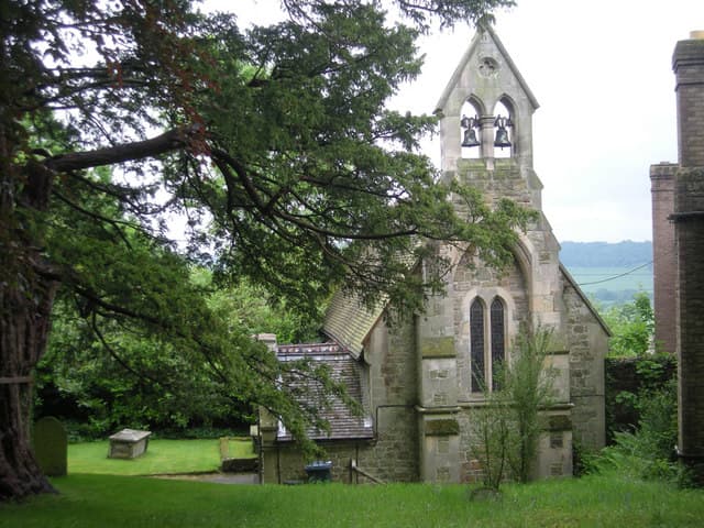 Church of St John the Baptist in Church Preen, Shropshire