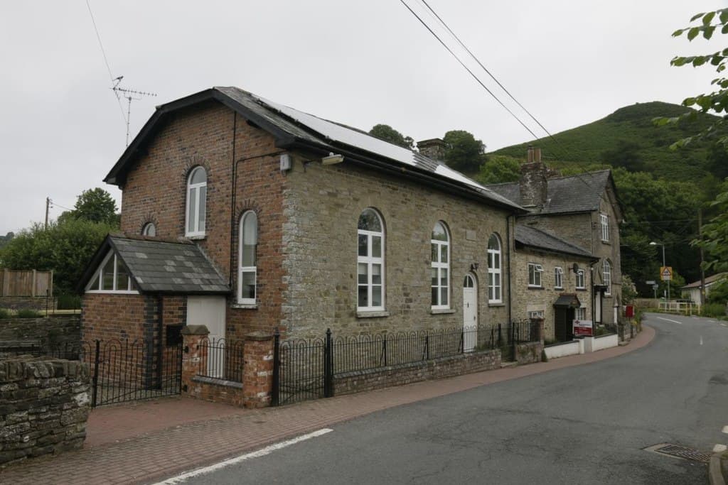 Zion Baptist Chapel in Gladestry, Herefordshire