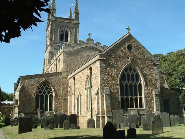 Church of St Mary in Lutterworth, Leicestershire