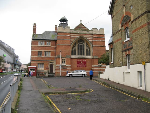Roman Catholic Church of Our Lady Help of Christians, Including the Presbytery to the South East in Folkestone, Kent