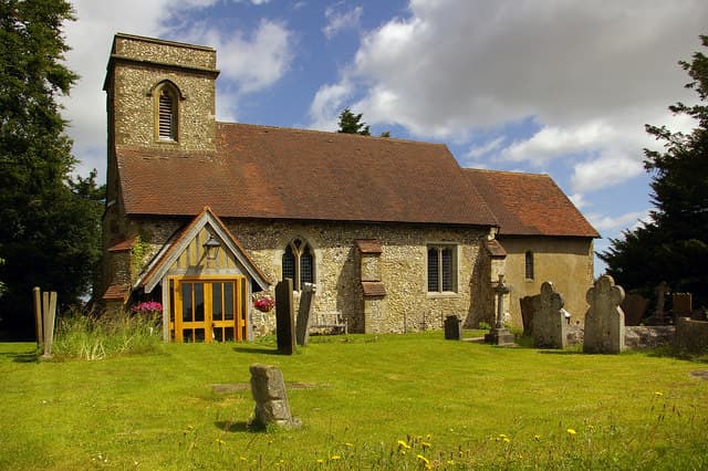 Church of St Mary the Virgin in Westerham, Kent