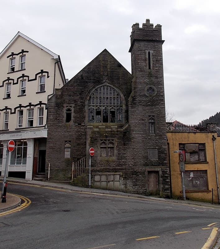 Carmel Welsh Calvinistic Methodist Chapel in Abertillery, Blaenau Gwent