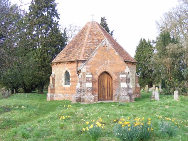 Sotterley Cemetery Memorial Chapel in Sotterly Estate, Suffolk
