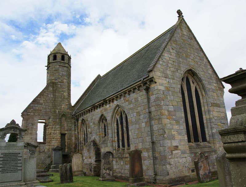 St Bride's Chapel in Lanark, South Lanarkshire