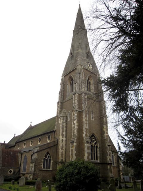 Saint James' Parish Church in Weybridge, Surrey
