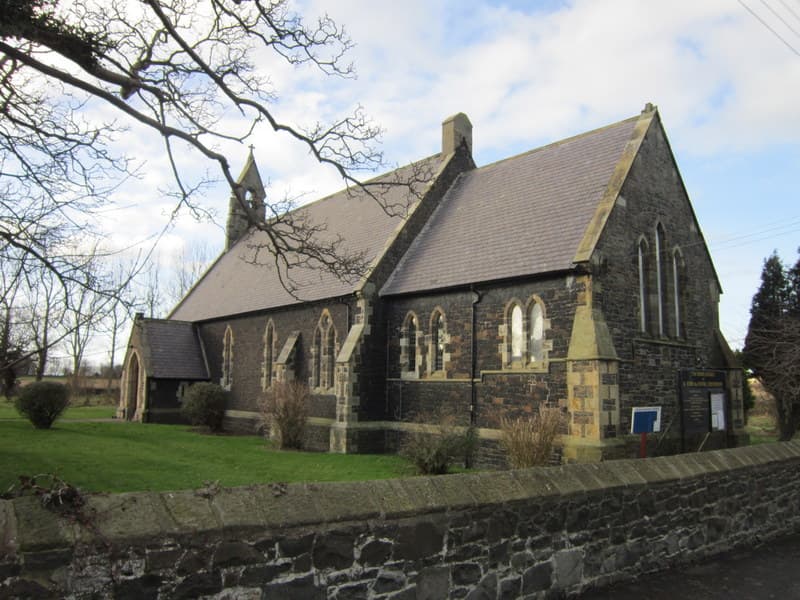 Parish church of St. John the Divine Chevington in Morpeth, Northumberland