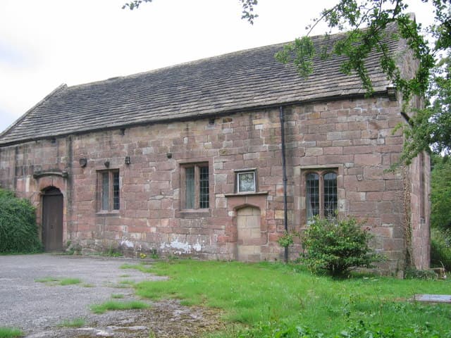 Alderwasley Chapel in Belper, Derbyshire