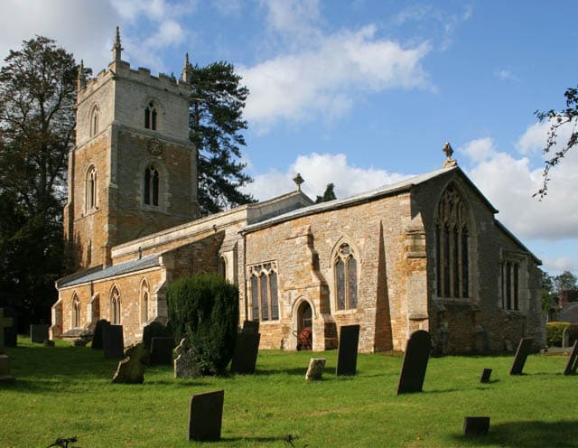 Church of All Saints in Belvoir, Leicestershire