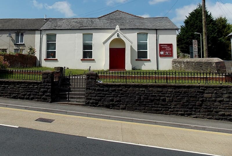 Horeb Welsh Calvinistic Methodist Chapel in Porth, Rhondda Cynon Taf